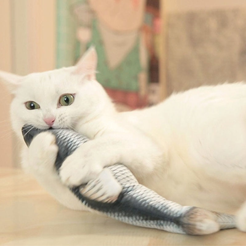 צעצוע דג חשמלי/ אינטראקטיבי לחתול/לכלב