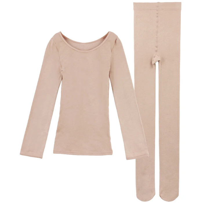 סט תרמי בצבע גוף, נלבש מתחת לבגדים/ תחפושות