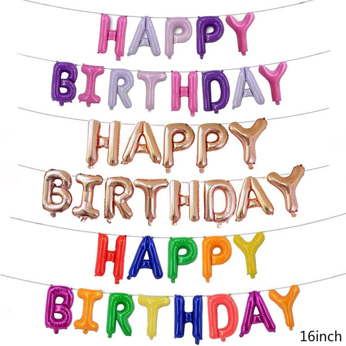 בלוני "יום הולדת שמח" למסיבות