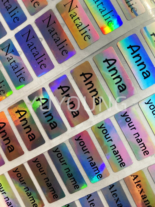 מדבקות שם אישיות