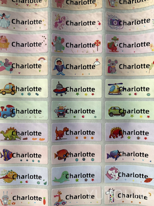 מדבקות שם אישיות