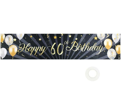 באנר שלט יום הולדת לפי גילאים