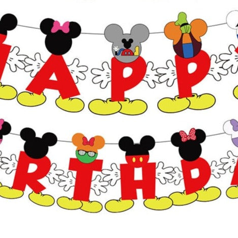 קישוטי יום הולדת מיקי מאוס