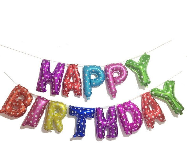 בלוני "יום הולדת שמח" למסיבות