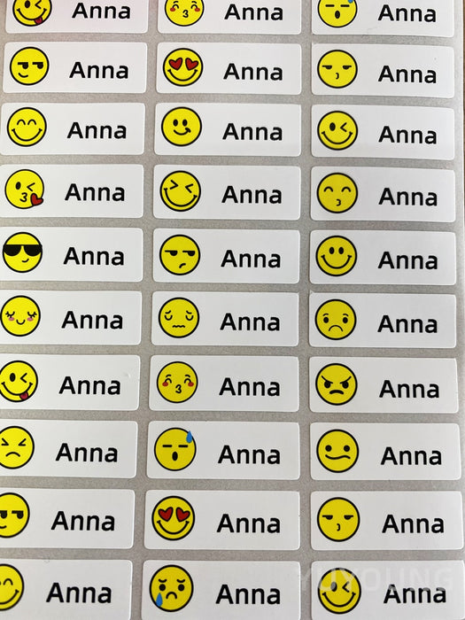 מדבקות שם אישיות