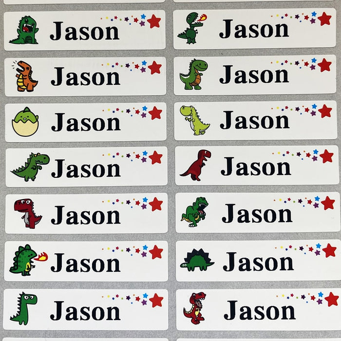 מדבקות שם אישיות