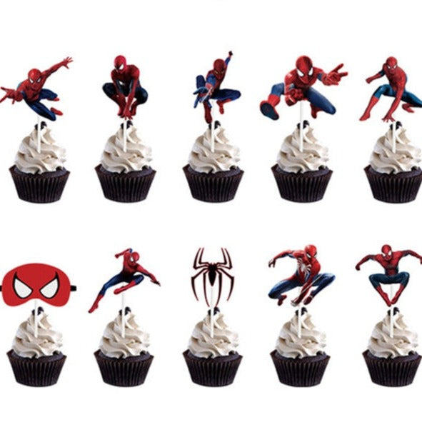 קישוטי יום הולדת גיבורי על