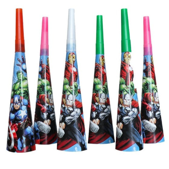 קישוטי יום הולדת גיבורי על