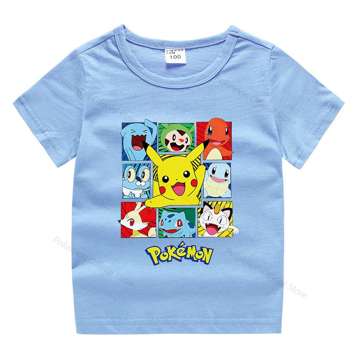 חולצת כותנה בהדפס פוקימון