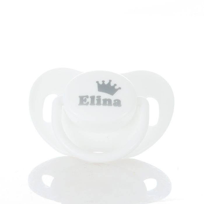 מוצץ וקופסה למוצץ- שם אישי