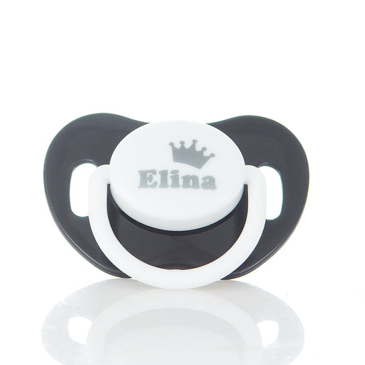 מוצץ וקופסה למוצץ- שם אישי